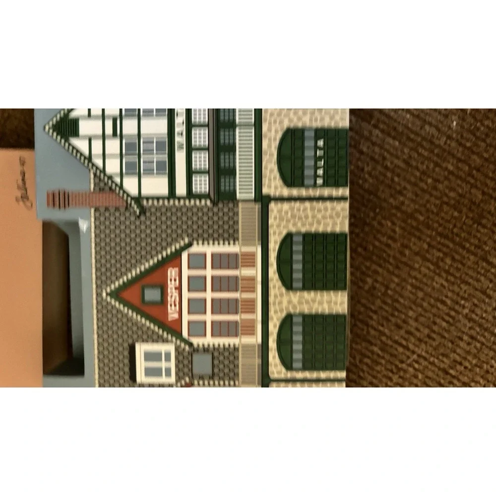 Vintage Lot 8 Cats Meow House Buildings Philadelphia cathedral Keystone read